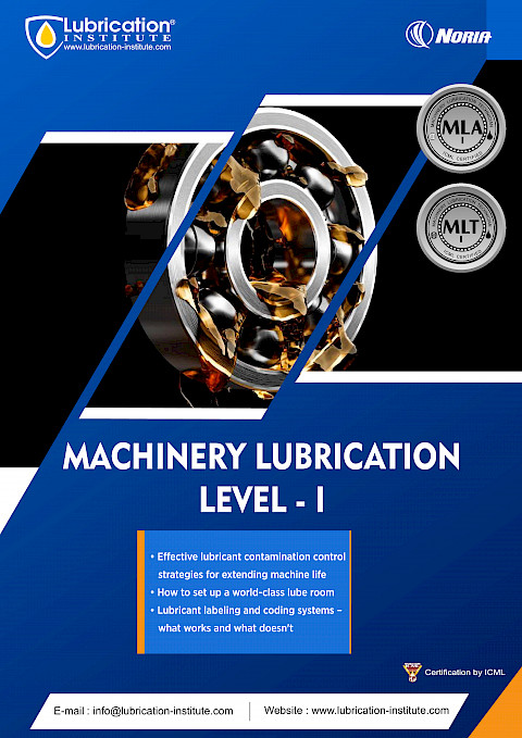 Machinery Lubrication I (MLT I / MLA I)