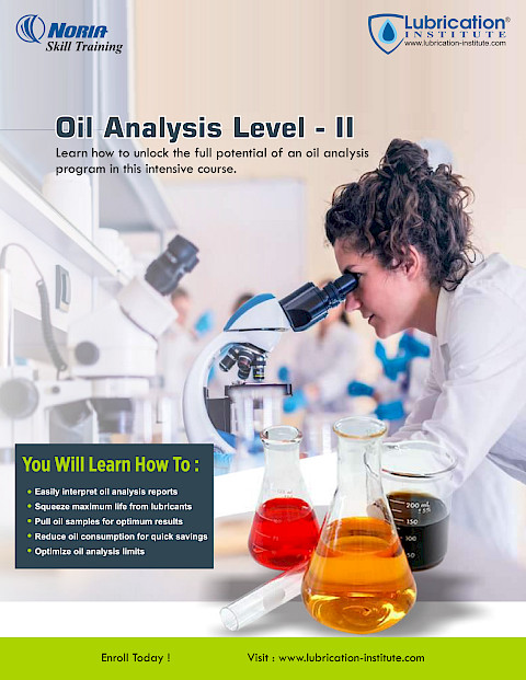 Machine Lubricant Analyst II (MLA II) / Oil Analysis II