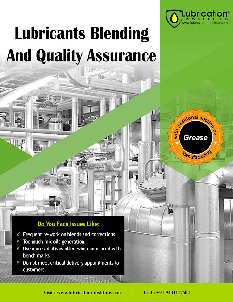 Lubricants Blending and Quality Assurance